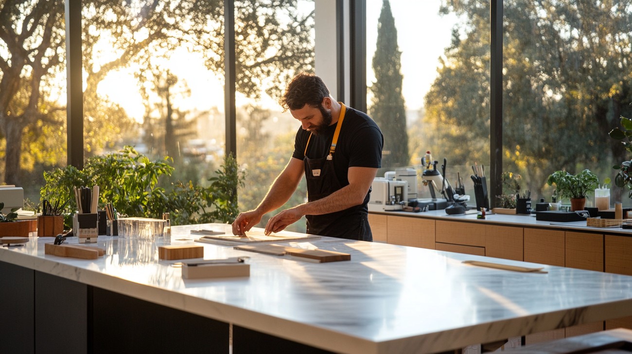 custom countertop fabrication near you