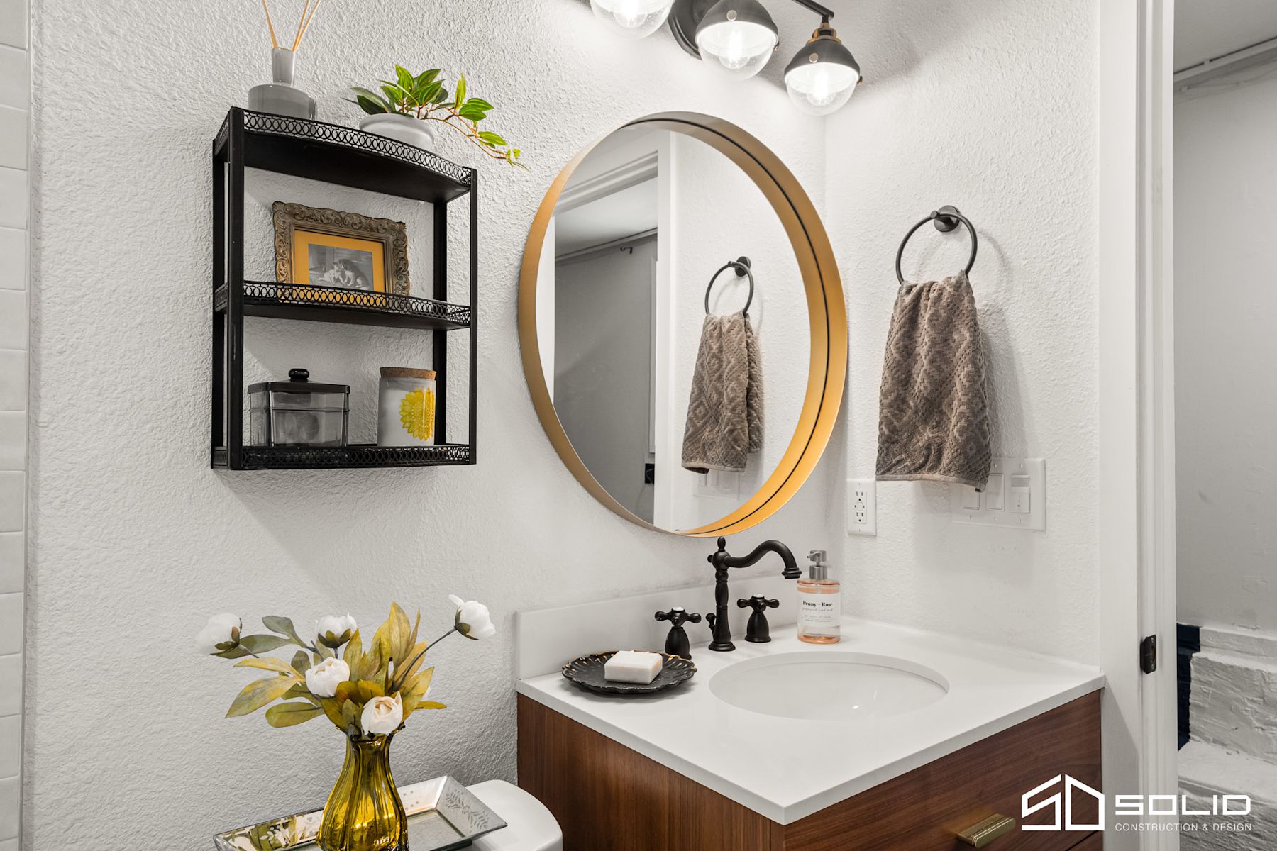 Garage Conversion: Custom Kitchenette and Bathroom Design