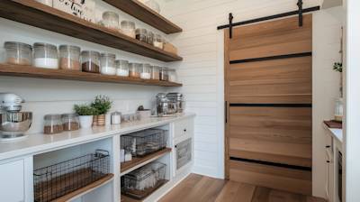 Discover Creative Small Walk-In Pantry Ideas