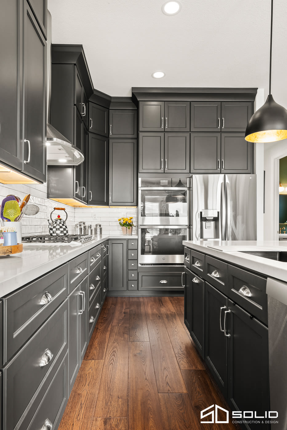 Kitchen, Fireplace, & Office Remodel