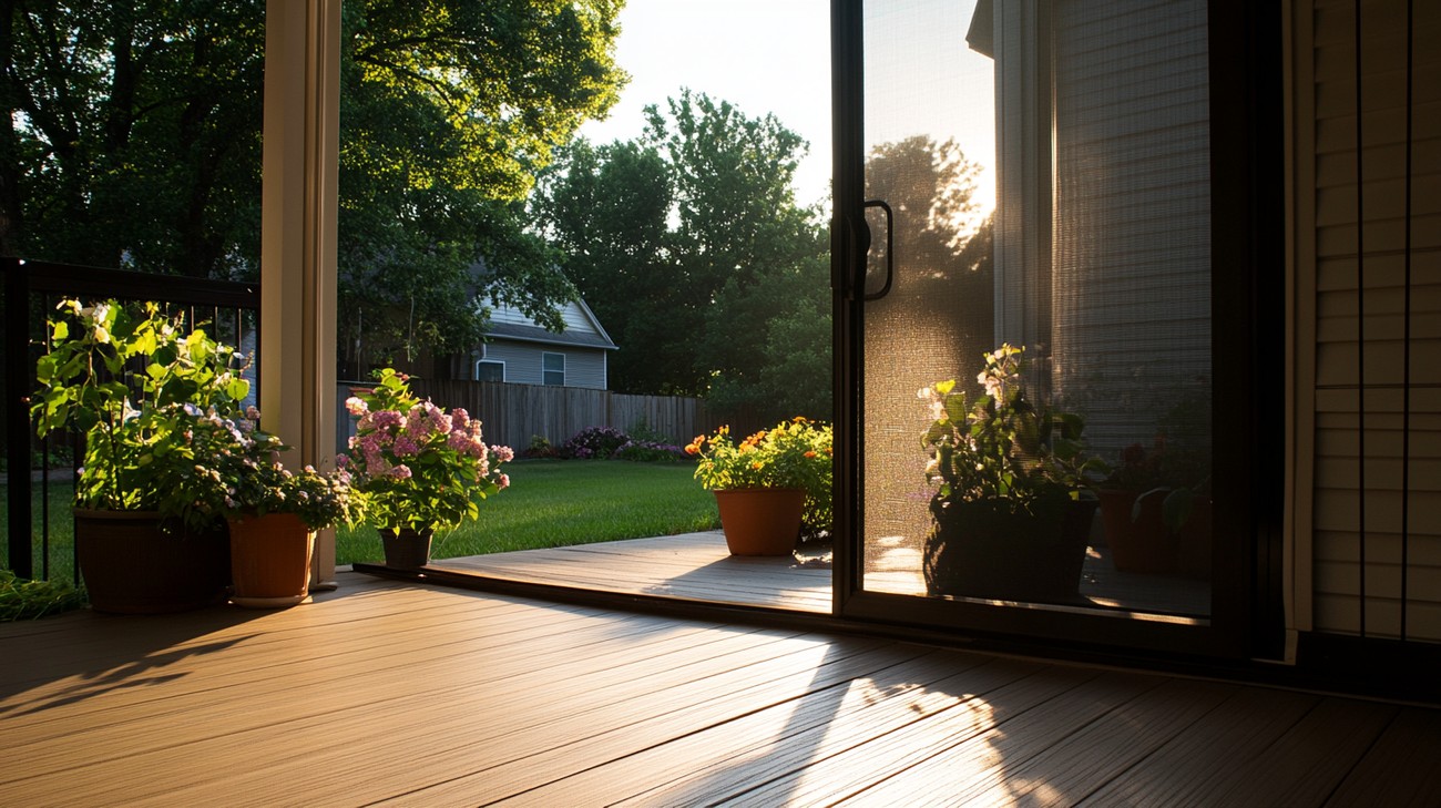 Maximize Space with a Sliding Screen Door
