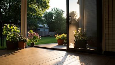 Maximize Space with a Sliding Screen Door