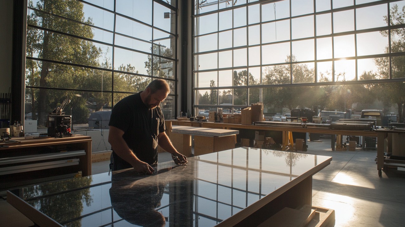 custom countertop fabrication photo