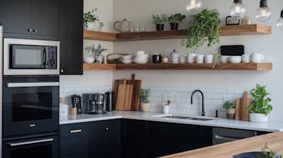 Black Cabinets: Transform Your Space with Bold Style