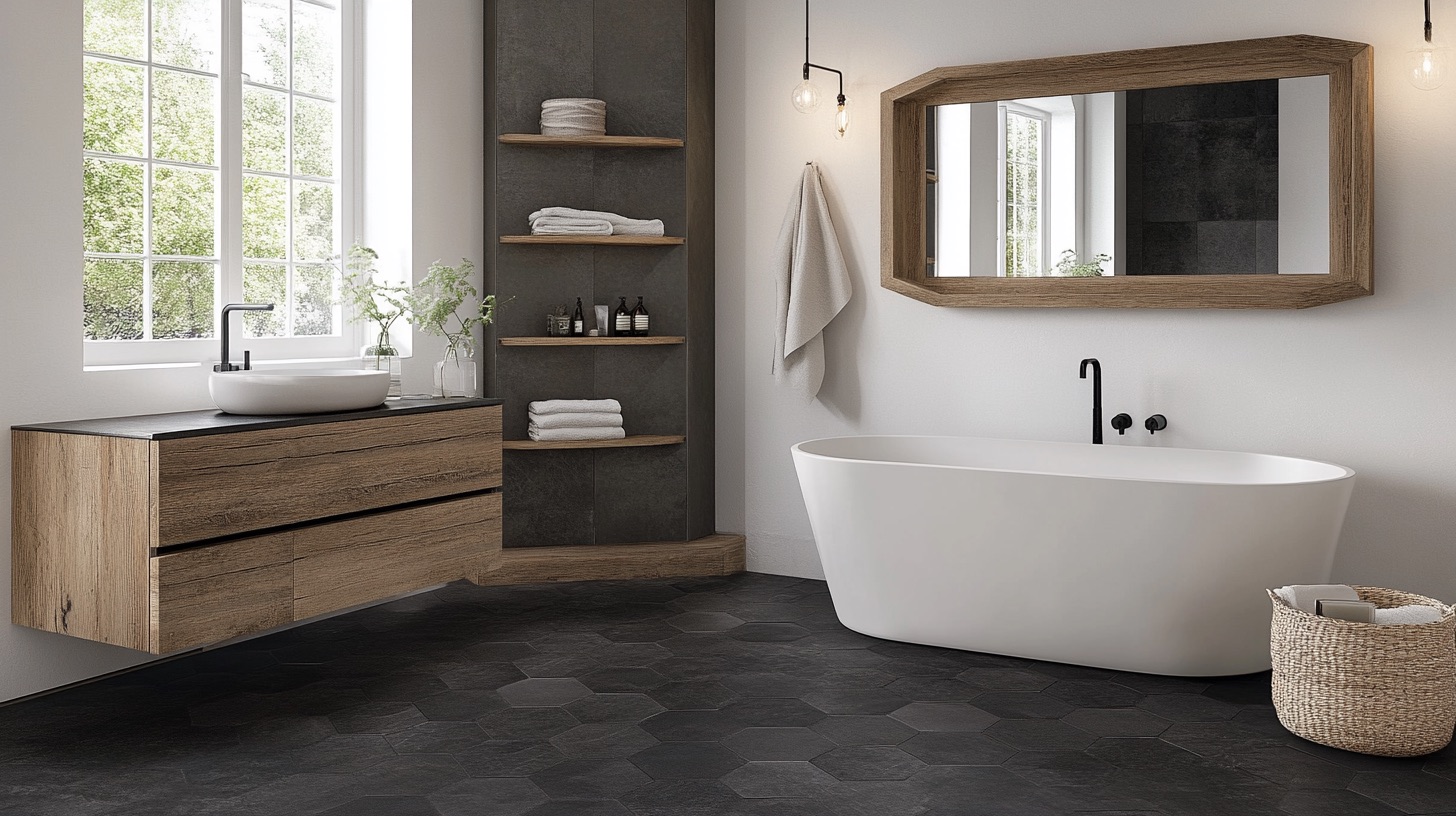Black Hexagon Tile: Stylish Ideas for Every Room