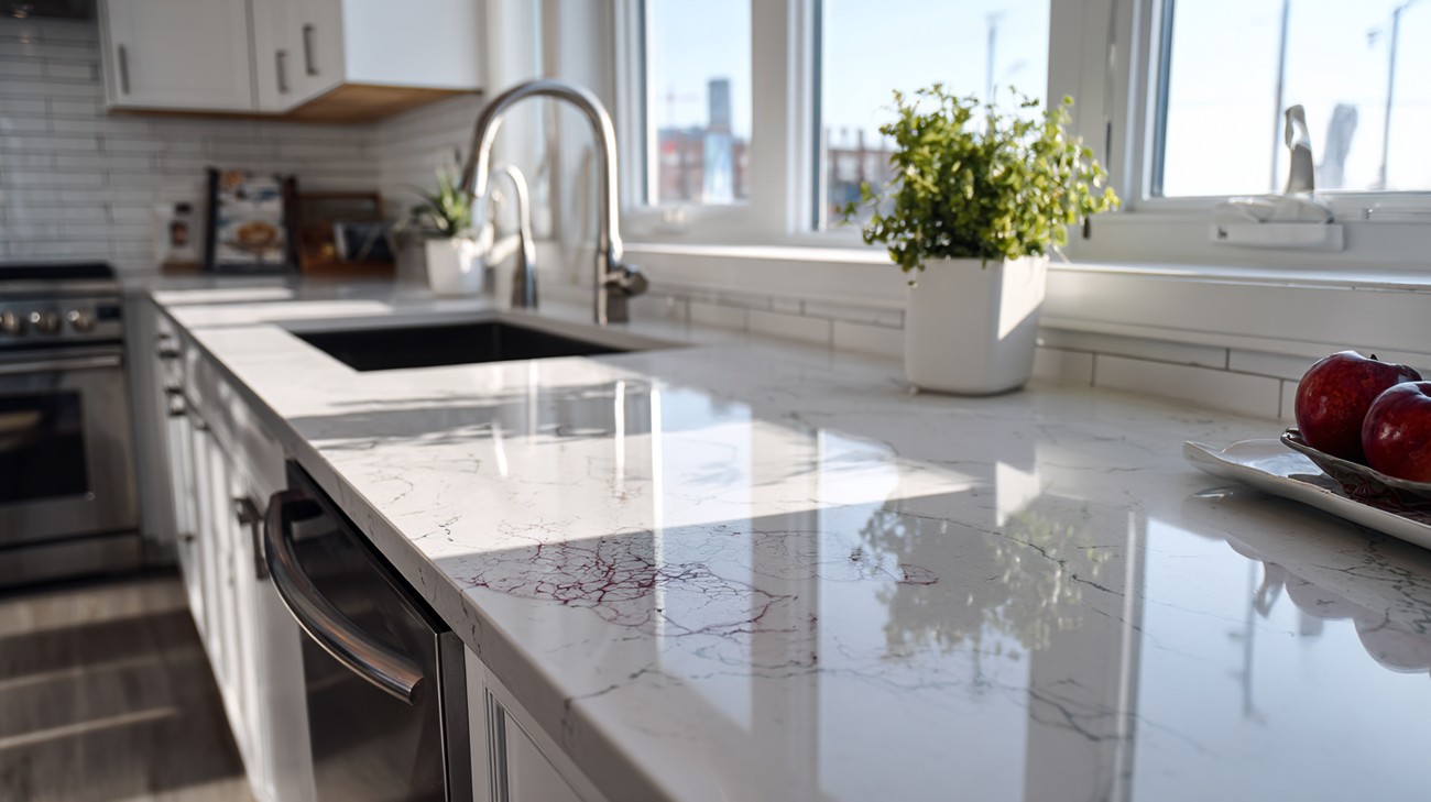 does quartz stain photo