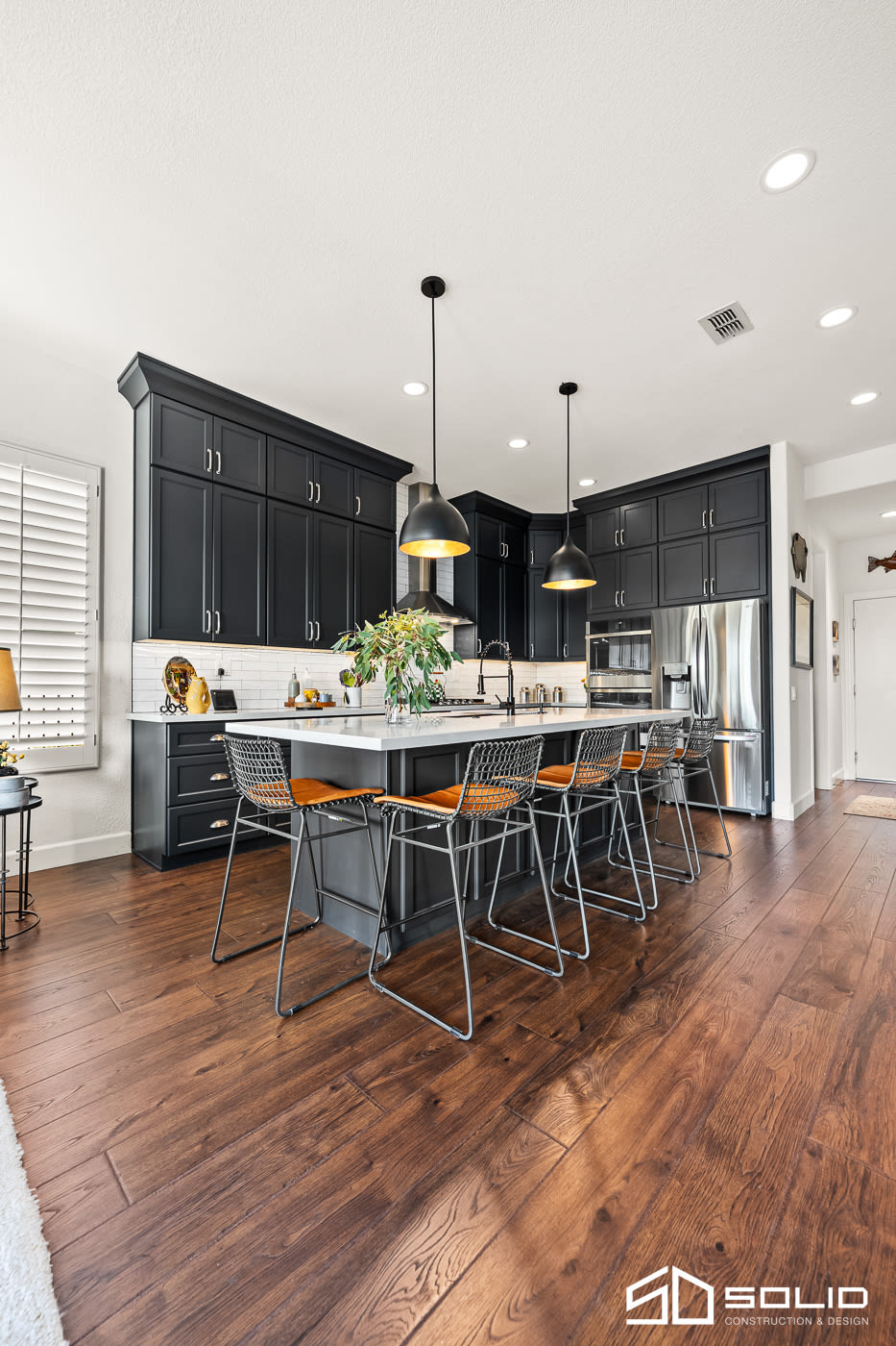 Kitchen, Fireplace, & Office Remodel