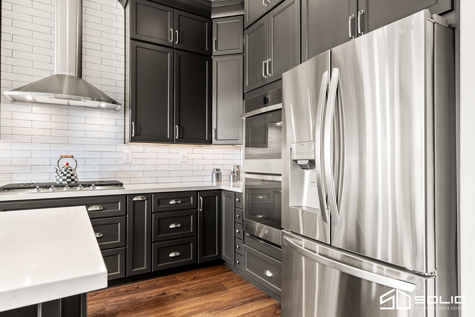 Kitchen, Fireplace, & Office Remodel