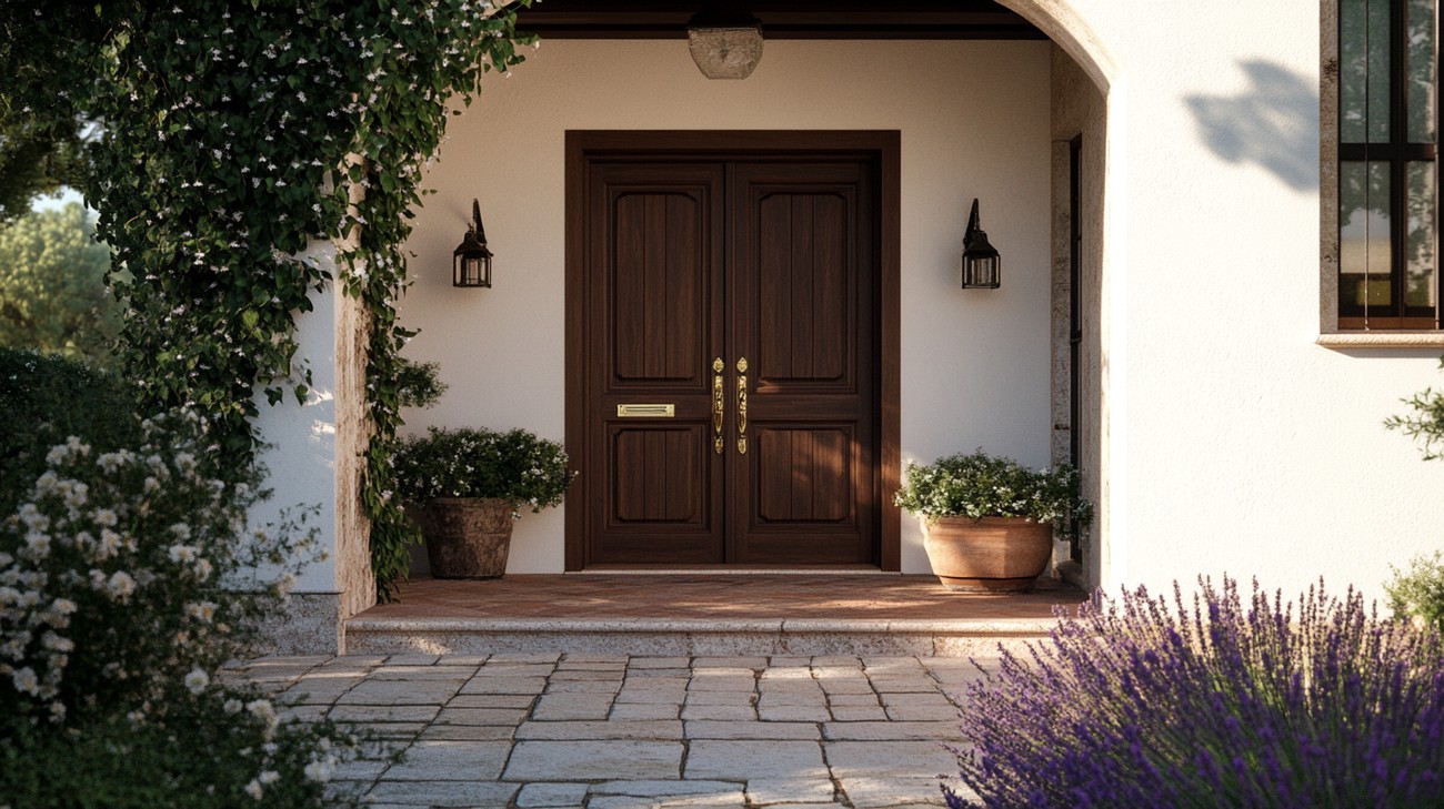 double front doors photo