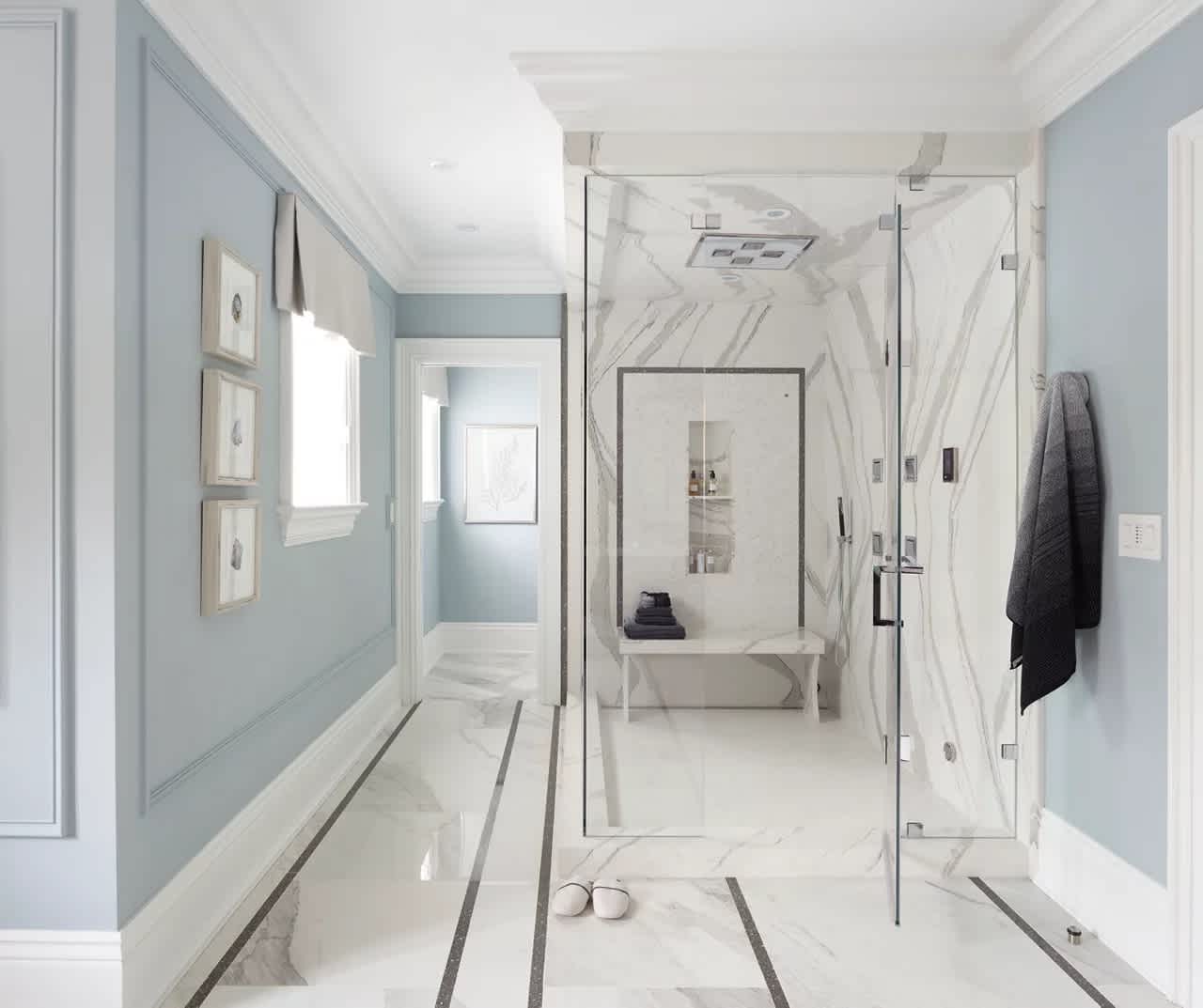 Transform Your Bathroom with Stunning Quartz Shower Walls