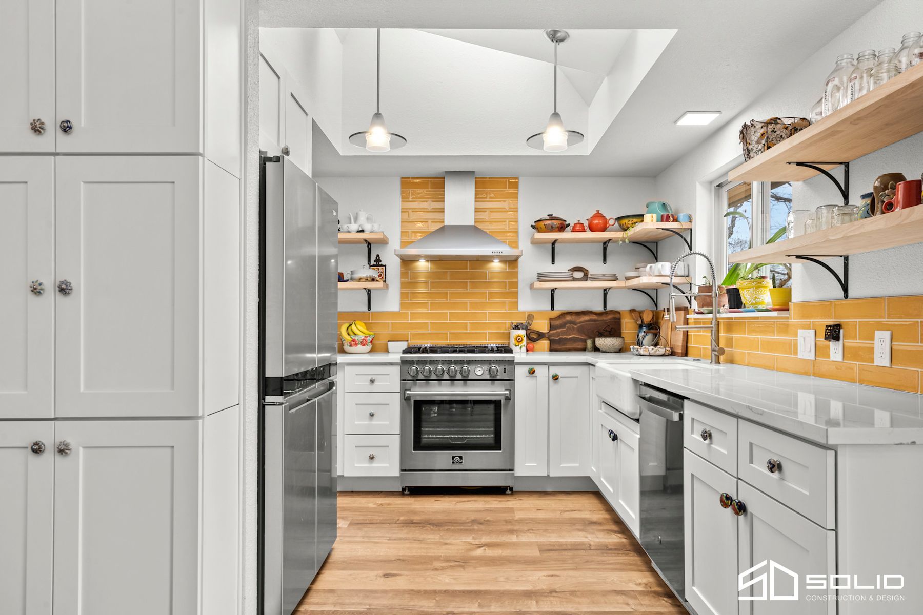 Full Kitchen and Living Space Remodel