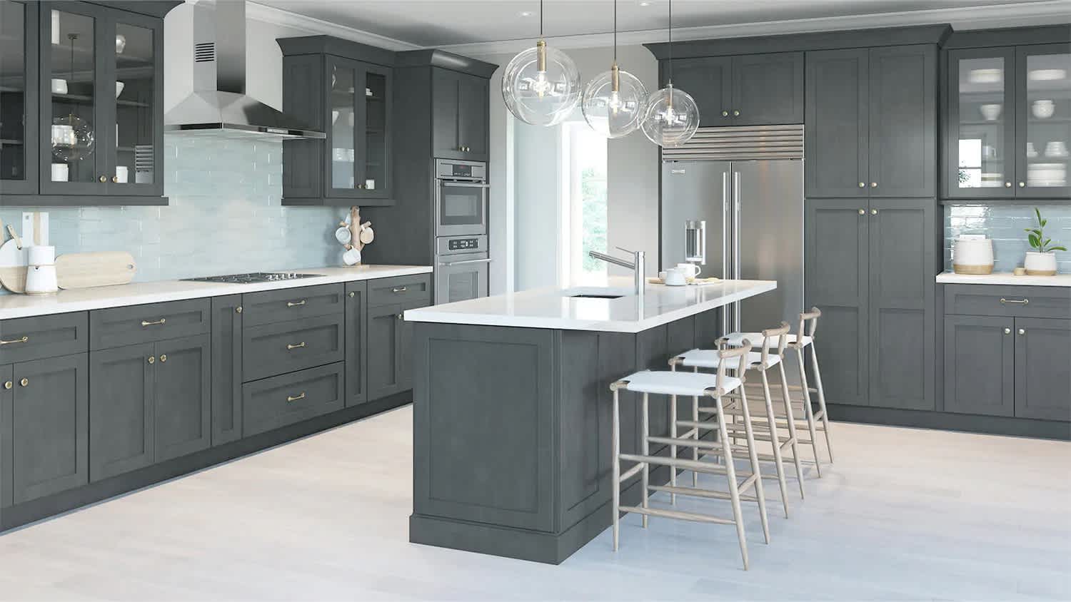 Top 10 Stunning Grey Kitchen Cabinets Ideas