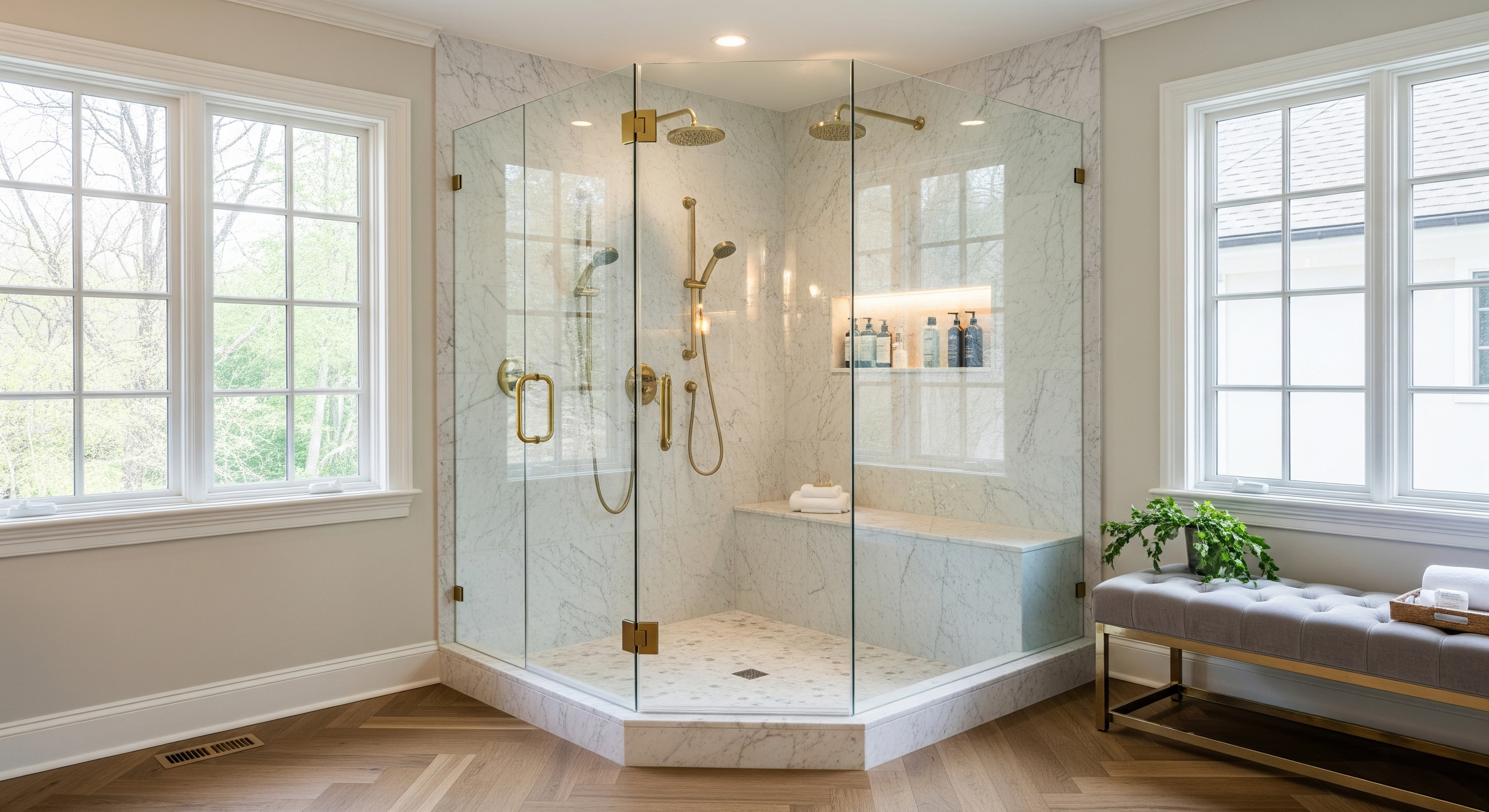 Maximize Space with the Perfect Corner Shower