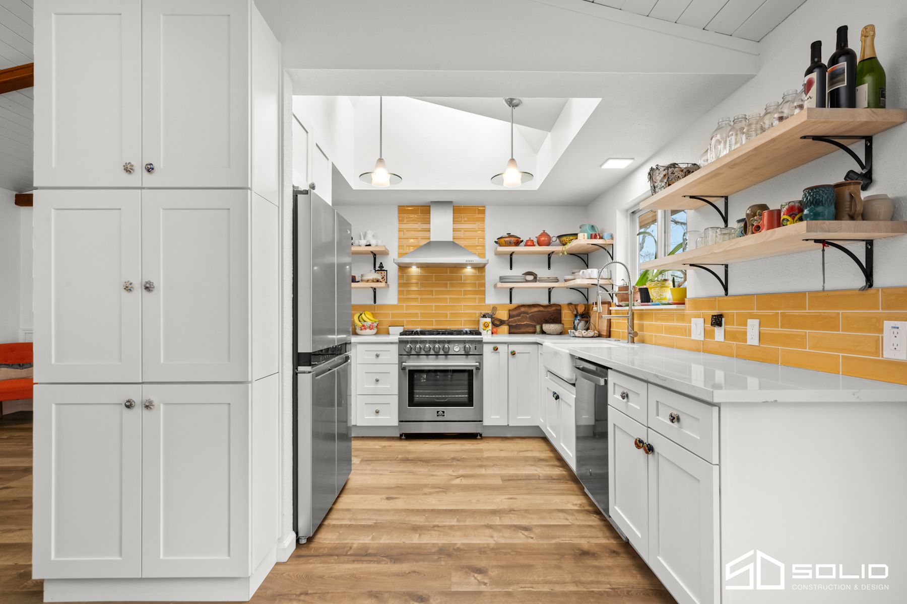 Full Kitchen and Living Space Remodel