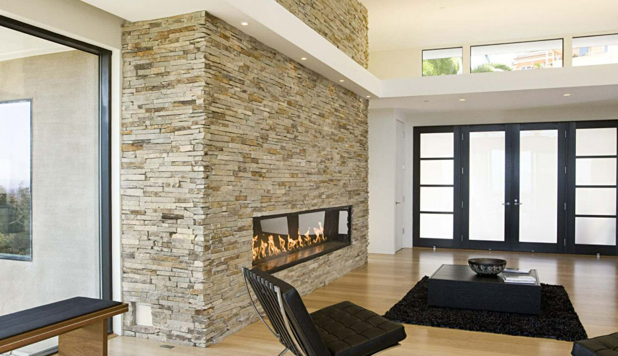 stone tile wall