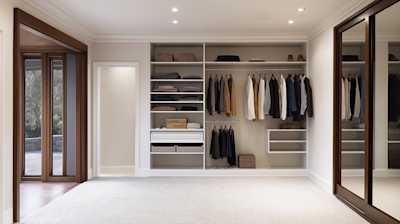 Maximize Space with a Stylish Wall Closet Solution