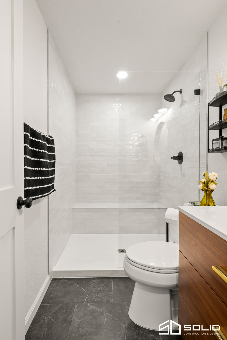 Garage Conversion: Custom Kitchenette and Bathroom Design