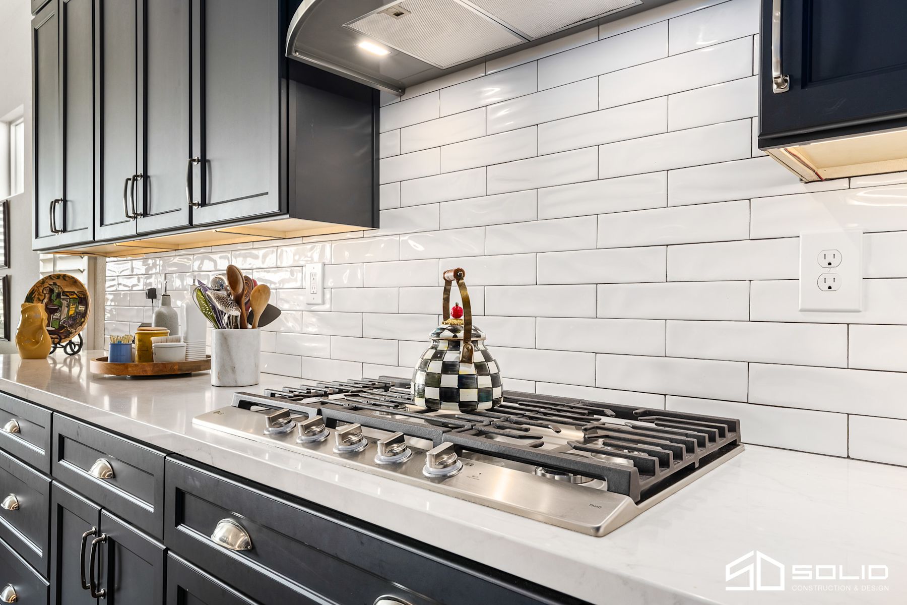 Kitchen, Fireplace, & Office Remodel