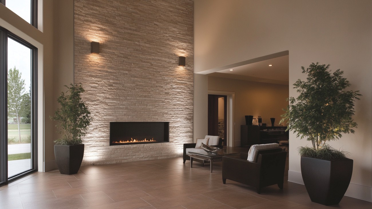 faux stone panels photo