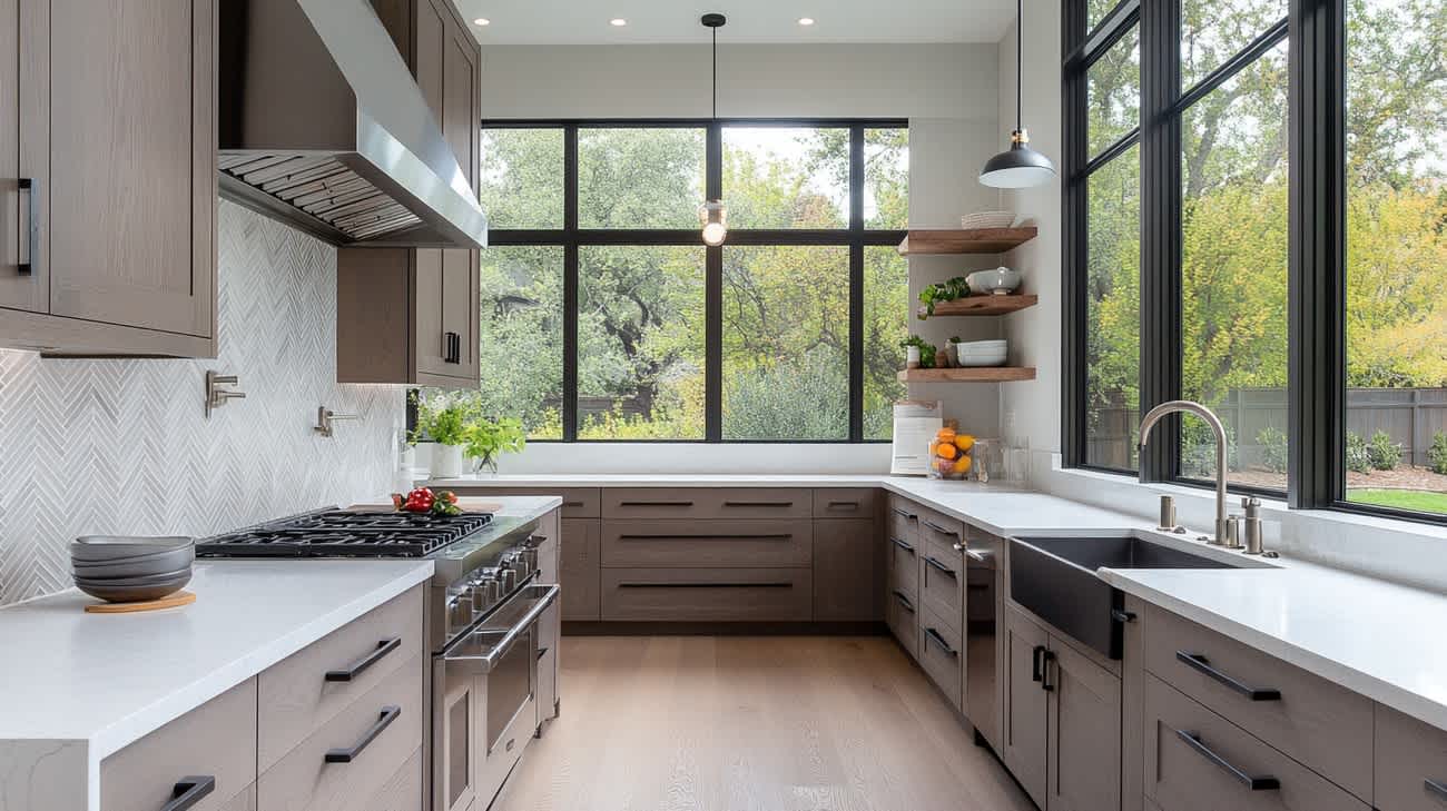 Herringbone Backsplash: Timeless Kitchen Elegance