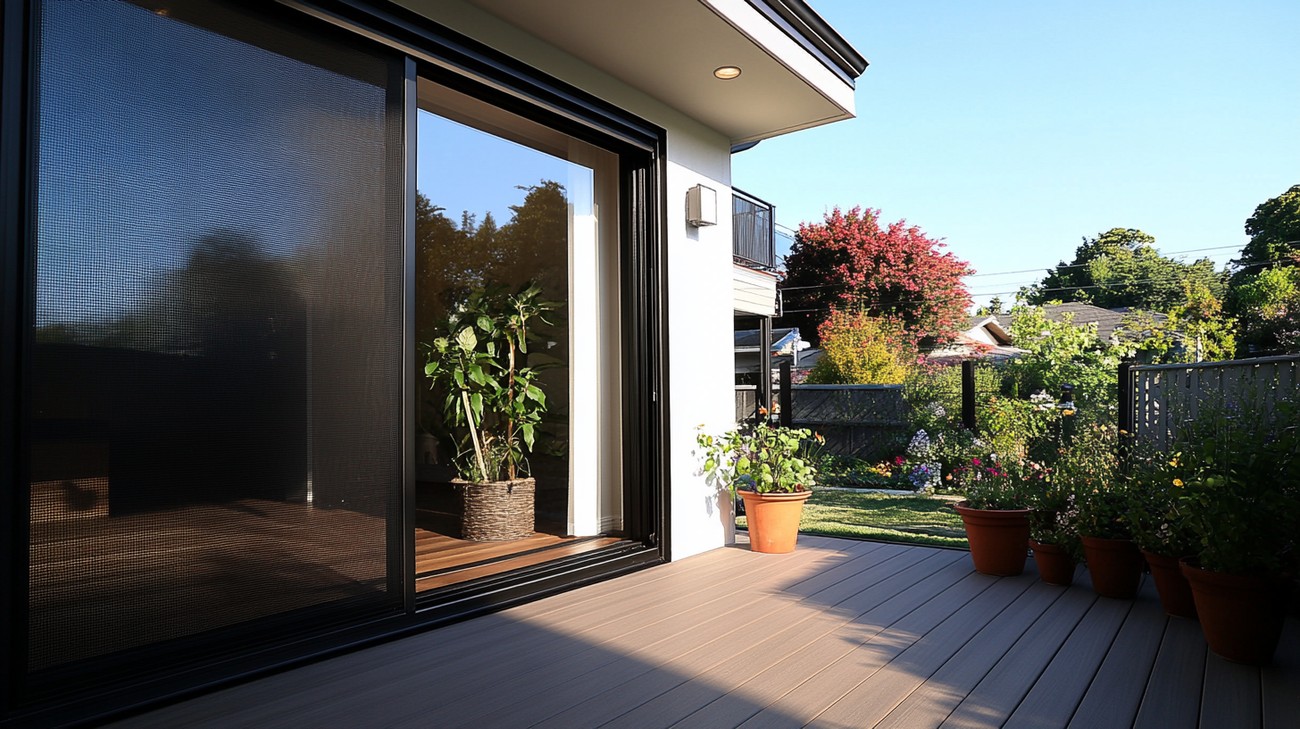 sliding screen door photo