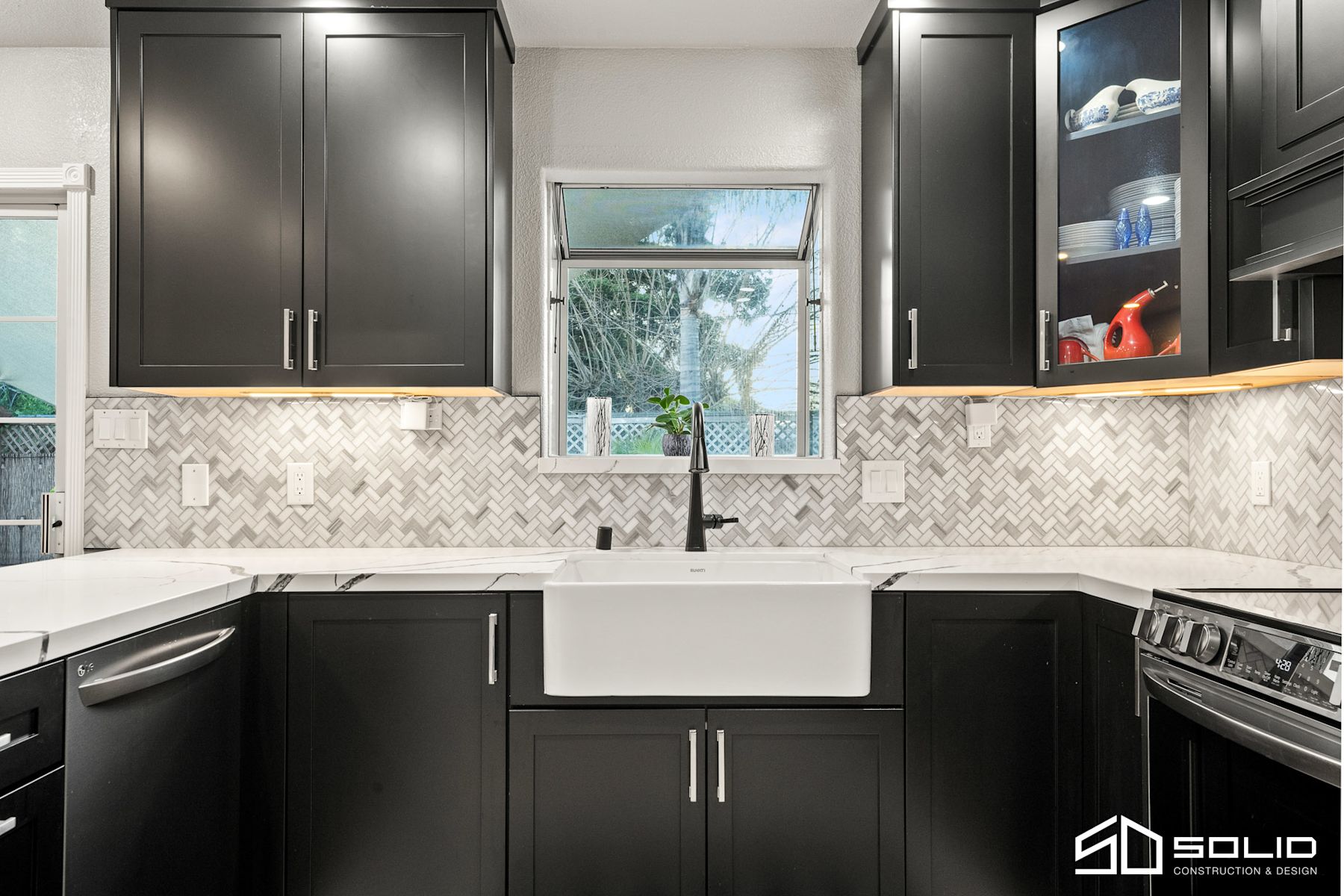 Kitchen, Fireplace, & Office Remodel