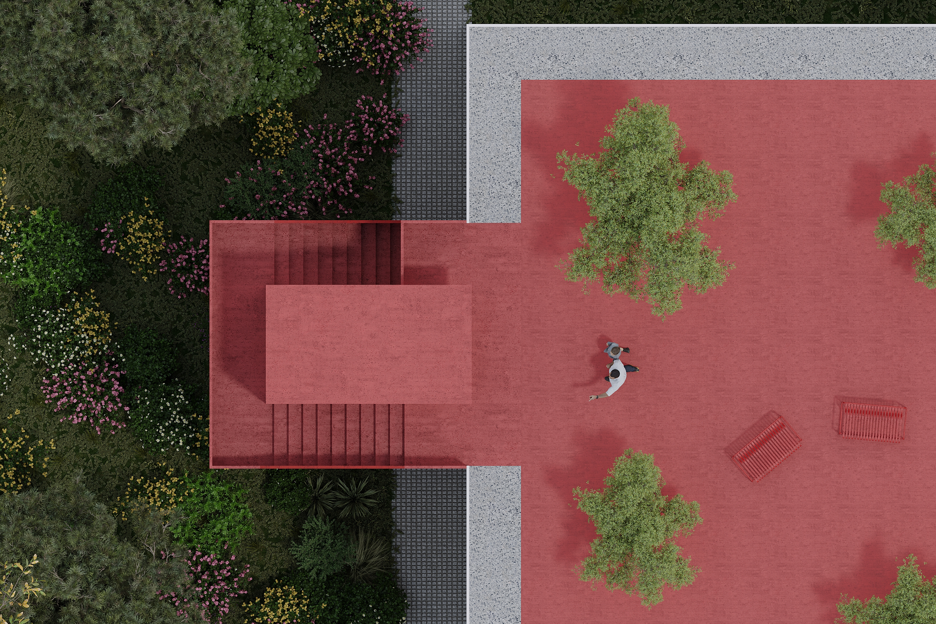 Red Stairs