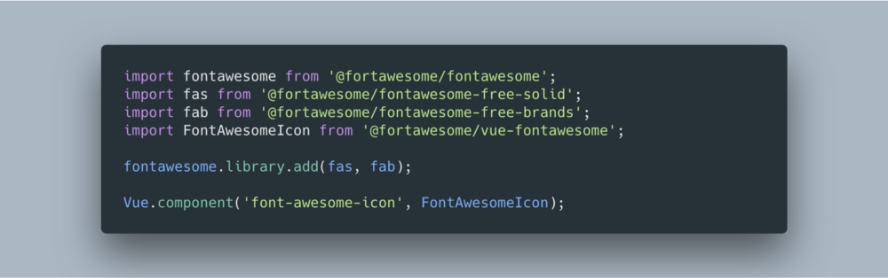 Setting up Font Awesome 5 in Laravel using Vue.js - Gilbert Pellegrom