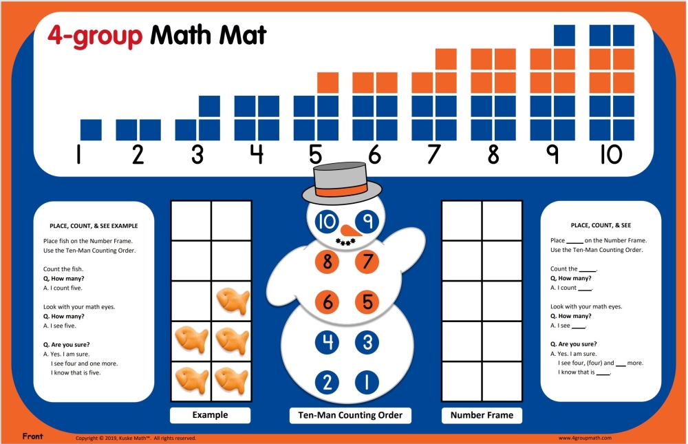 Math Mat Front