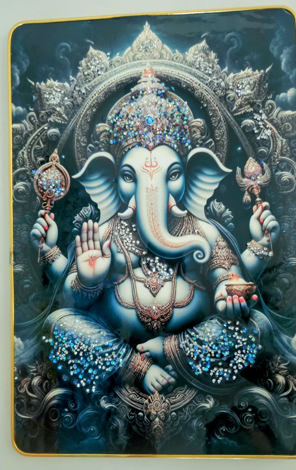 Divine Lord Ganesha Decorative Frame