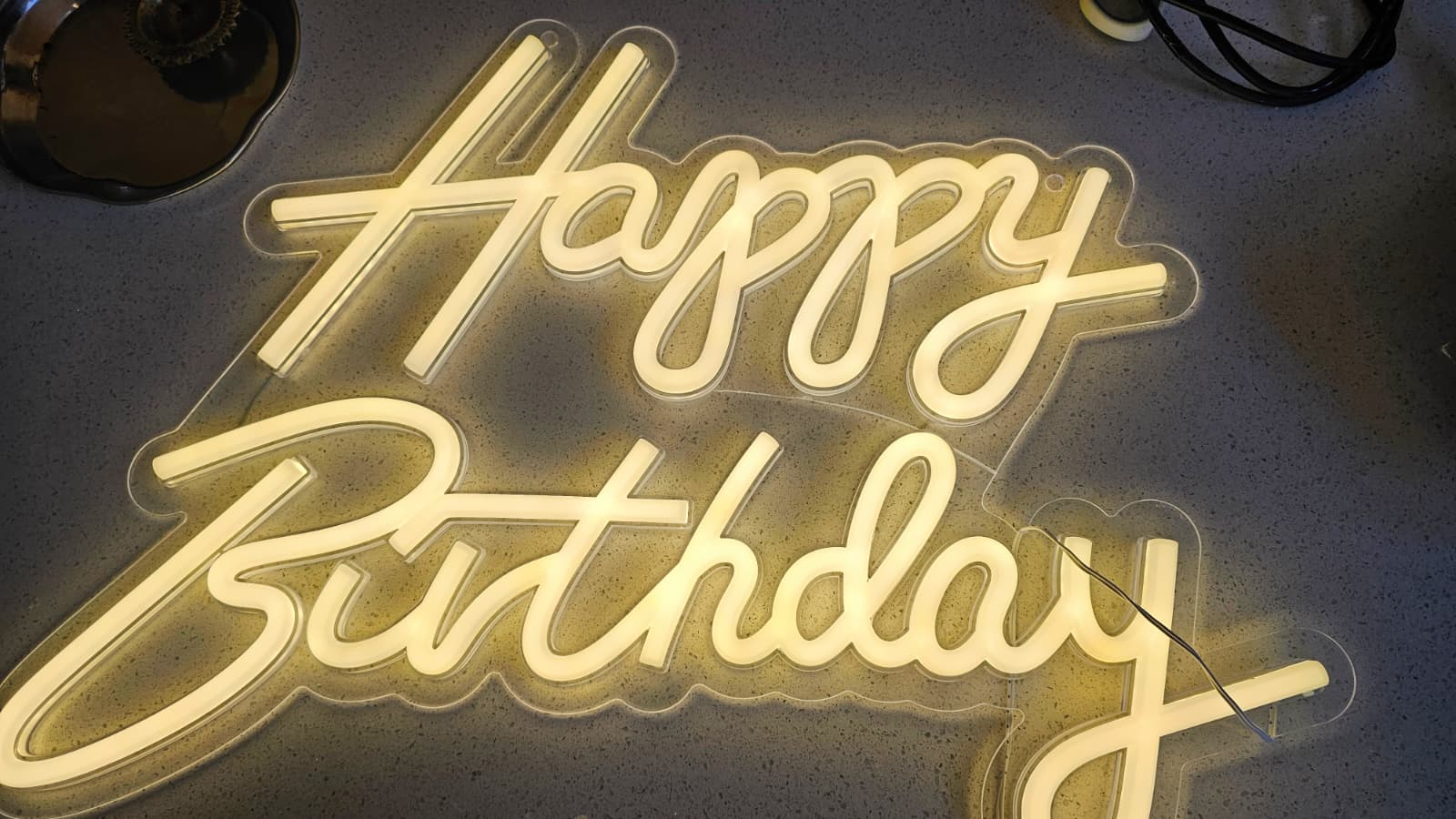 Happy Birthday Sign