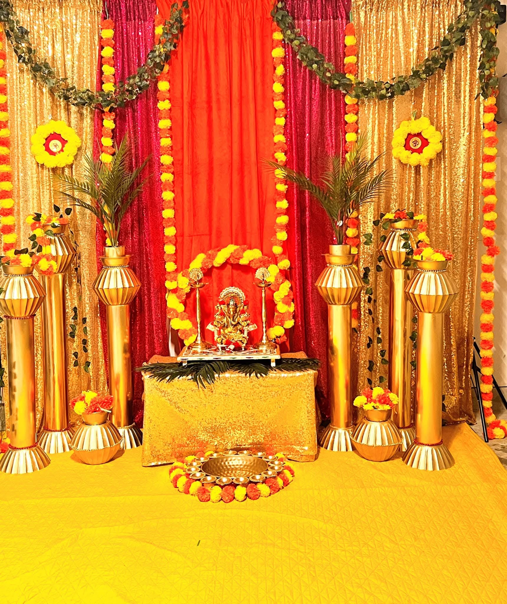 Custom Arrangement 6 (excl. Ganesha, carpet)