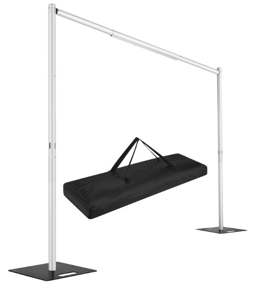 Heavy-Duty Rectangular Backdrop Stand (8ft X 10ft)