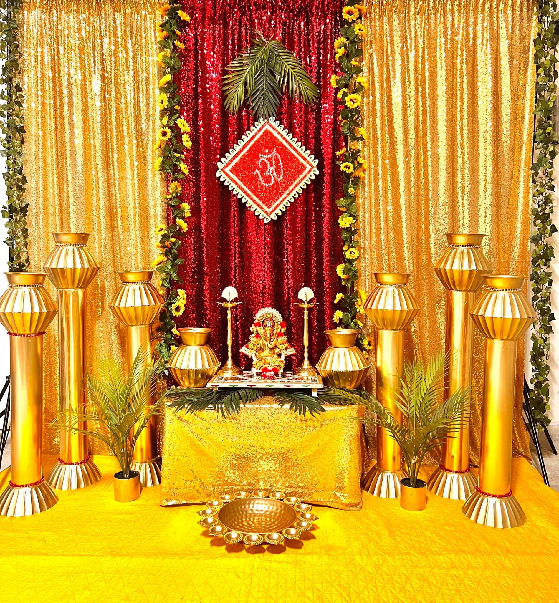 Custom Arrangement 8 (excl. Ganesha, carpet)