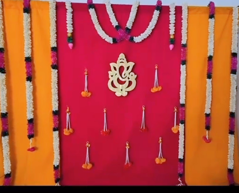 Red & Yellow with Pink Hanging