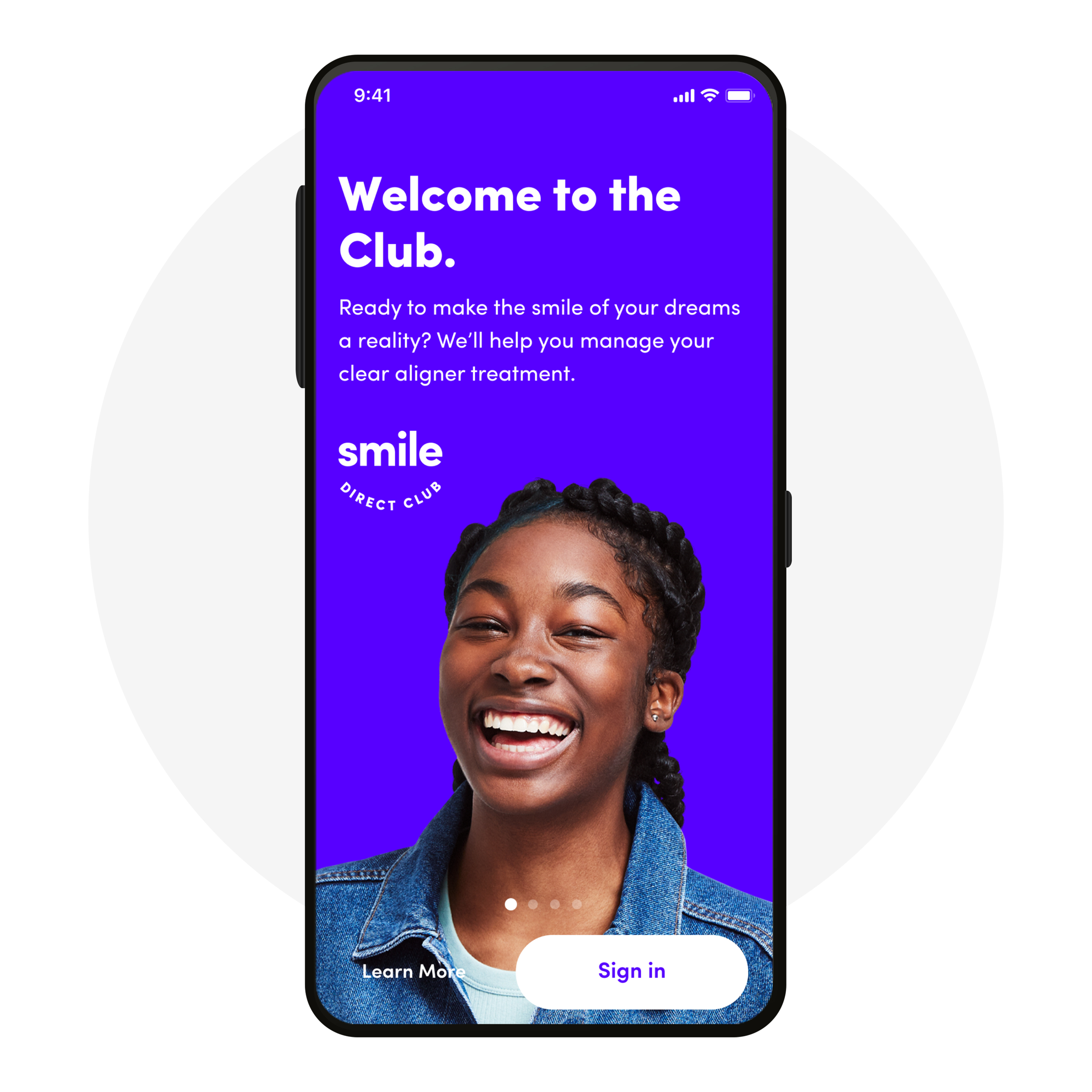 SDC-app-welcome-screen