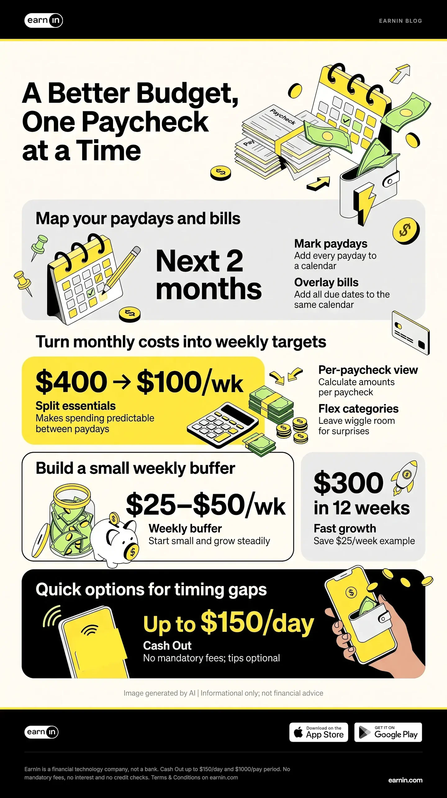 A Better Budget, One Paycheck at a Time - EarnIn Guide