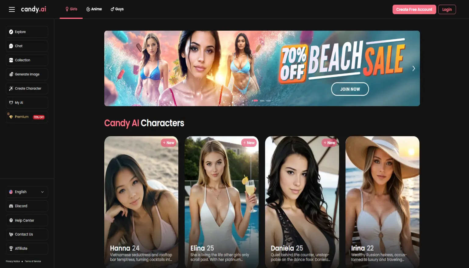 Top 10 AI Girlfriend Platforms 7