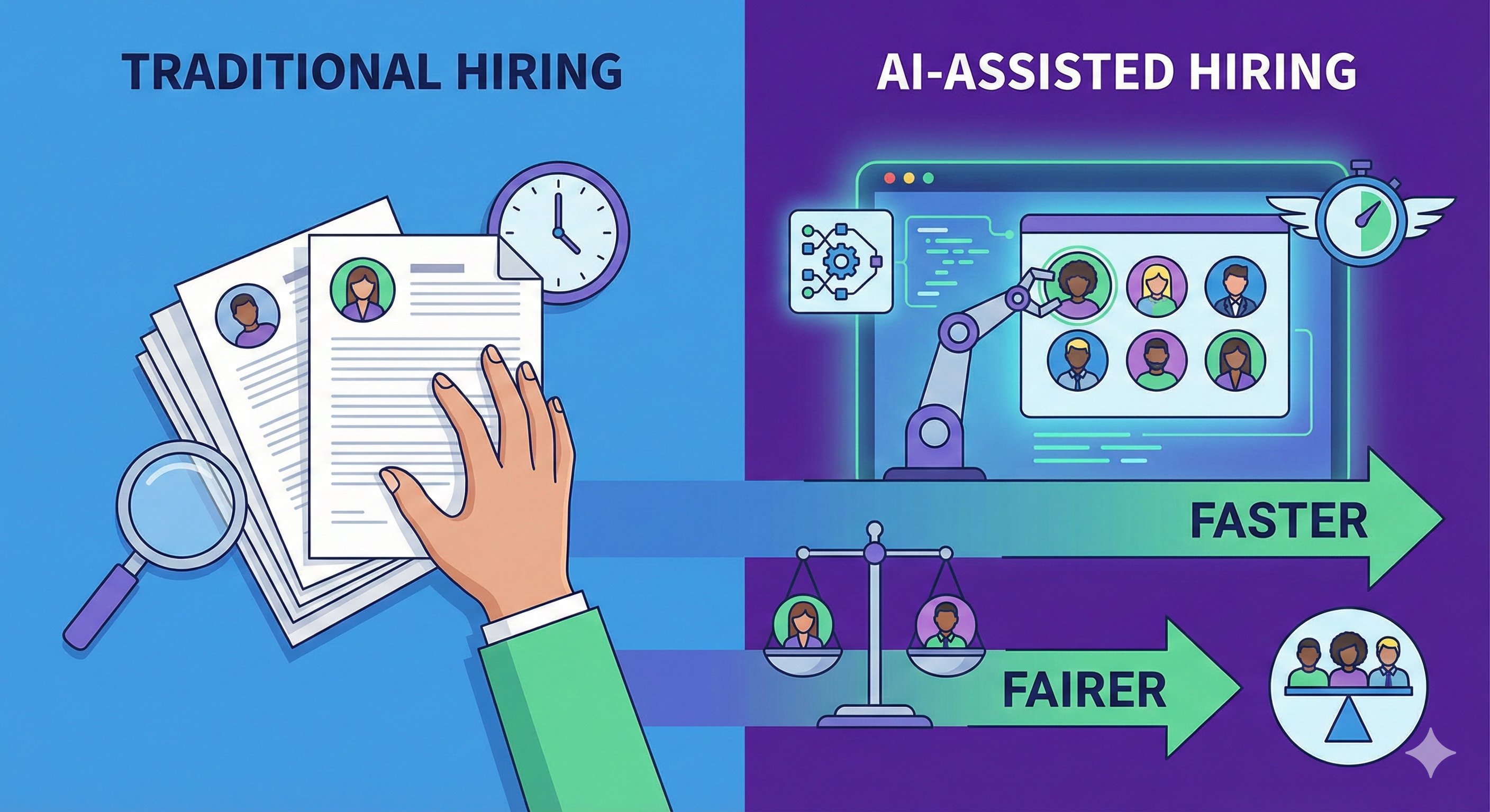 Why AI Tools Make Hiring Faster and More Fair image
