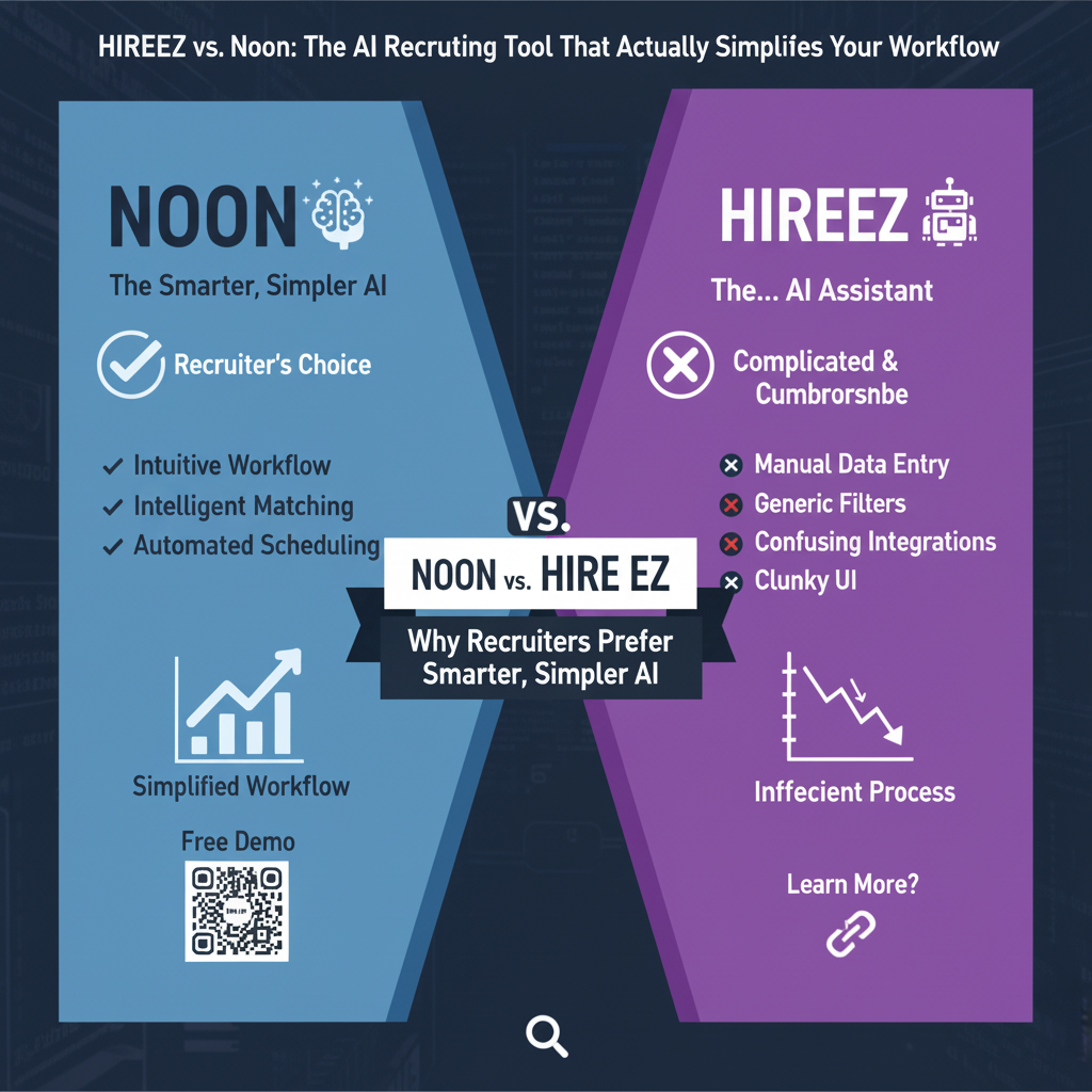 HireEZ vs. Noon: The AI Recruiting Tool That Actually Simplifies Your Workflow image