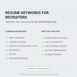 Resume Keywords for Recruiters image