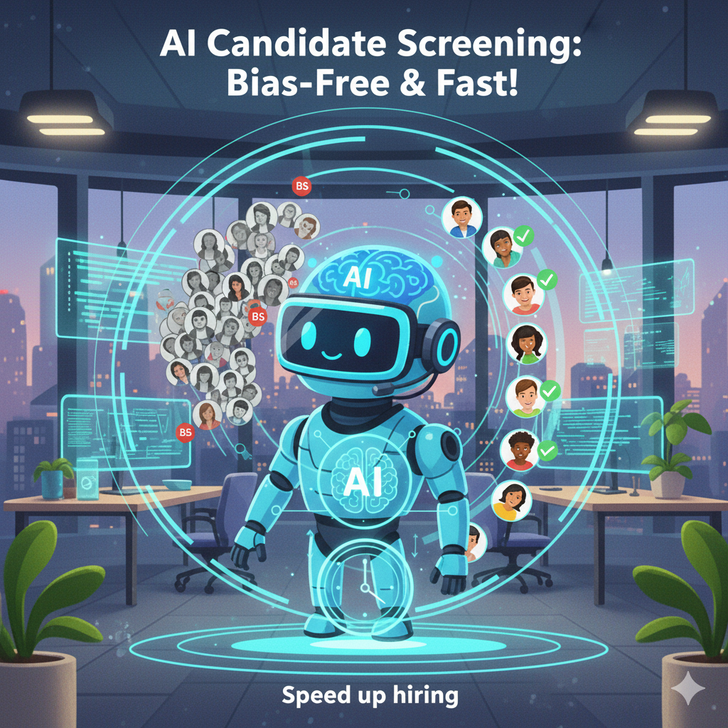 How AI Candidate Screening Eliminates Bias and Speeds Up Hiring image