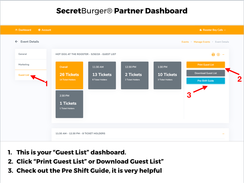 Partner Dashboard Page 5