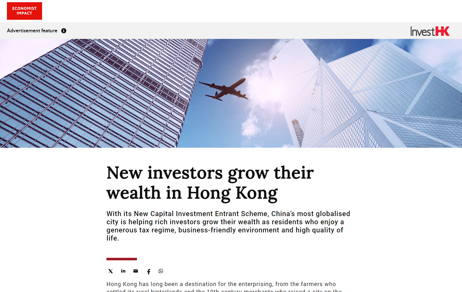 New investors grow their wealth in Hong Kong