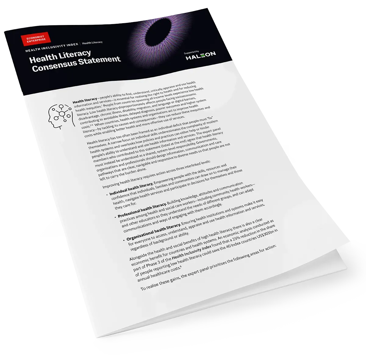 Health literacy priority