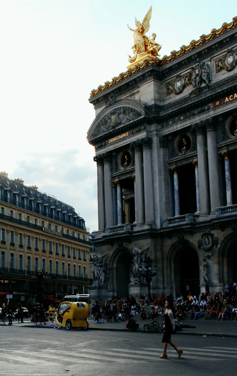 The magnificent architectural gem, Palais Garnier in Paris.