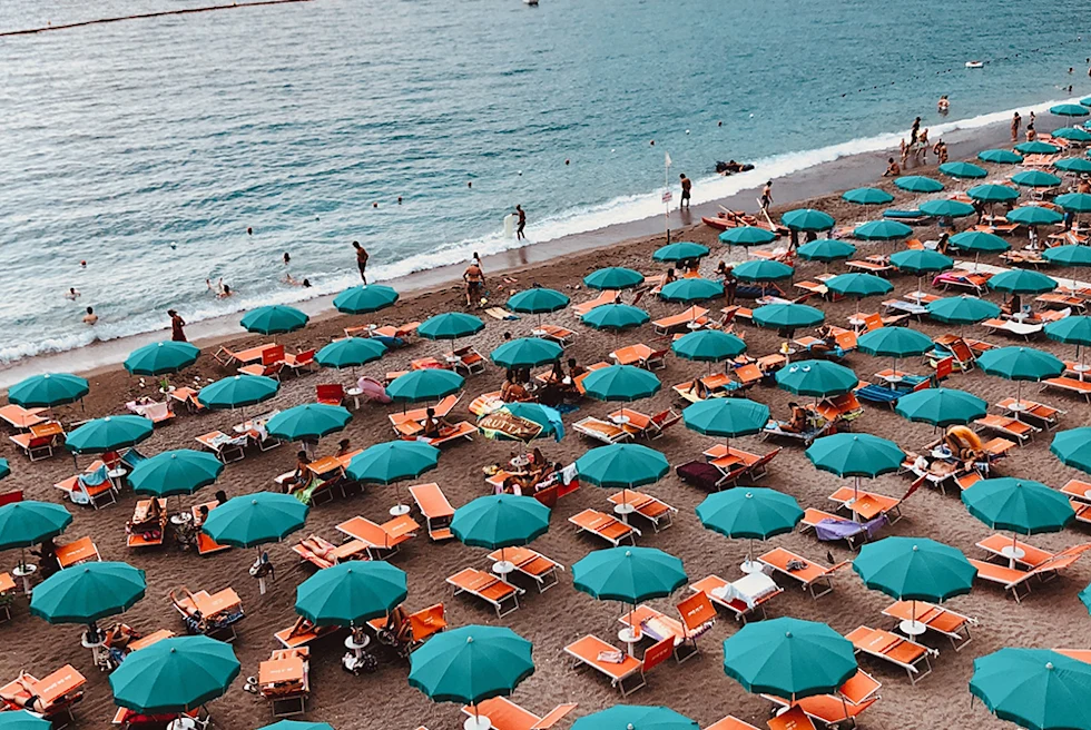 A sight from a movie: relax in style at the Tayga Beach