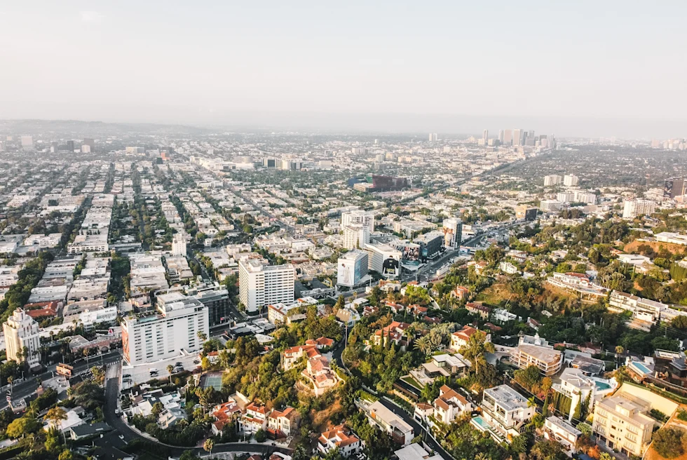 aerial view of a city during daytime