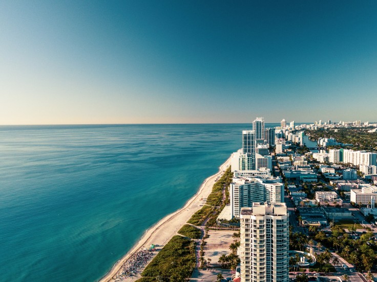 Coastline of Miami, Florida