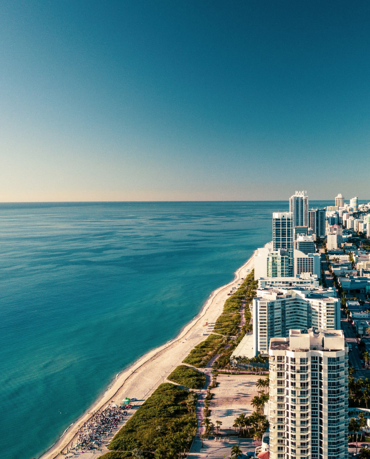 Coastline of Miami, Florida